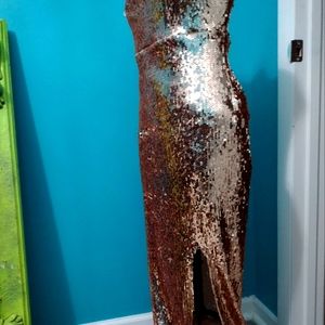 Sequence Evening Gown